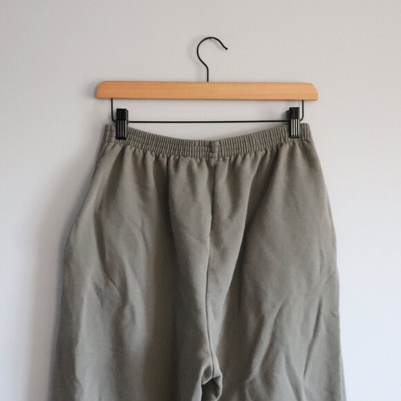 Northern Reflections Women's Green Sz Lrg Relaxed Elastic Fleece Sweatpants - Picture 6 of 12